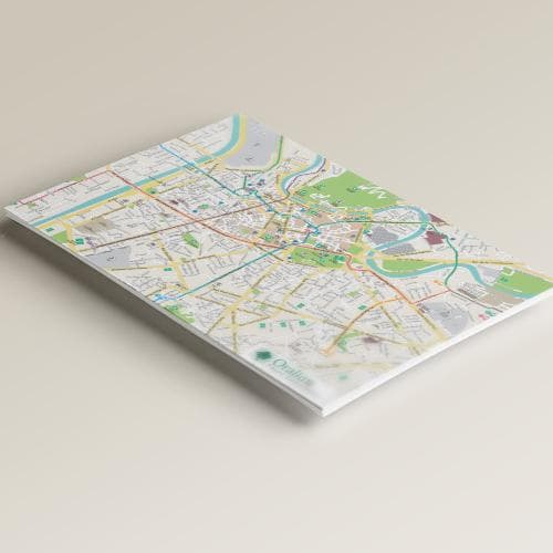 Plan de la ville de Grenoble pour Oralia