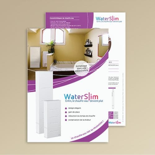 Fiche technique chauffe-eau Waterslim